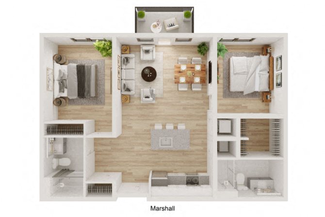 Shiplock Views Marshall Floor Plan